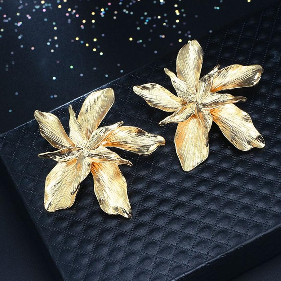 Yellow Chimes Flower Earrings - Elegant Gift for Birthdays