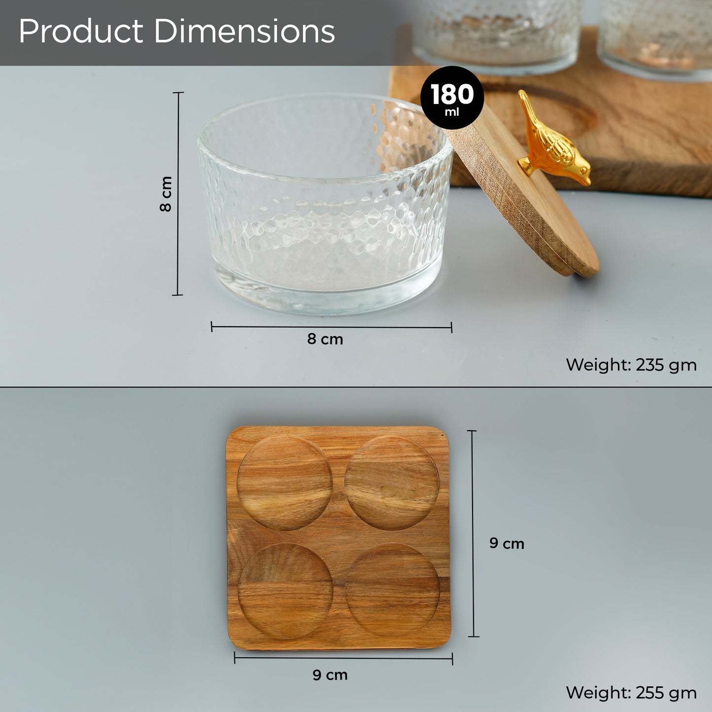 The Better Home Wooden Tray - elegant serving for snacks