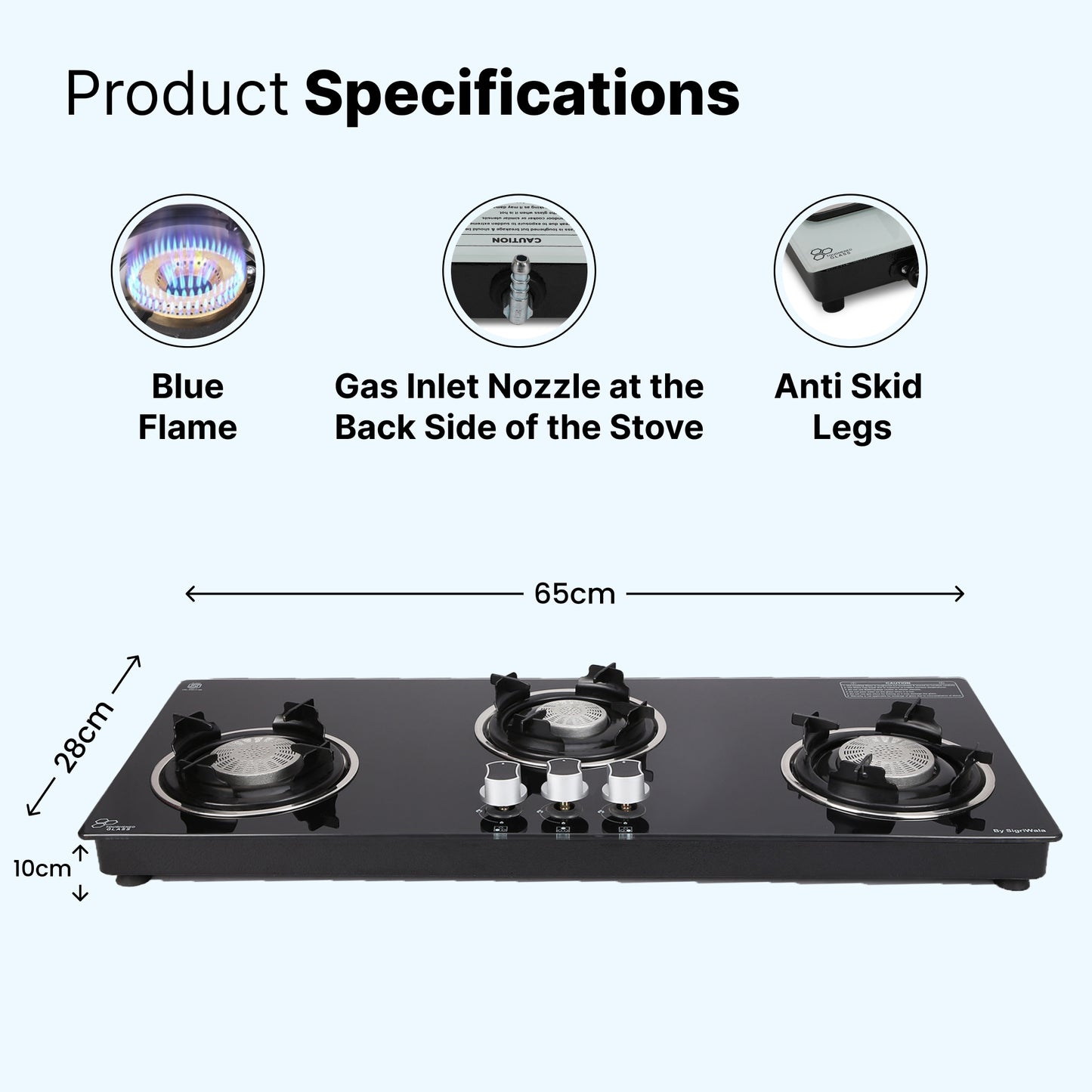 Thermador durable gas stove - Outdoor cooking events