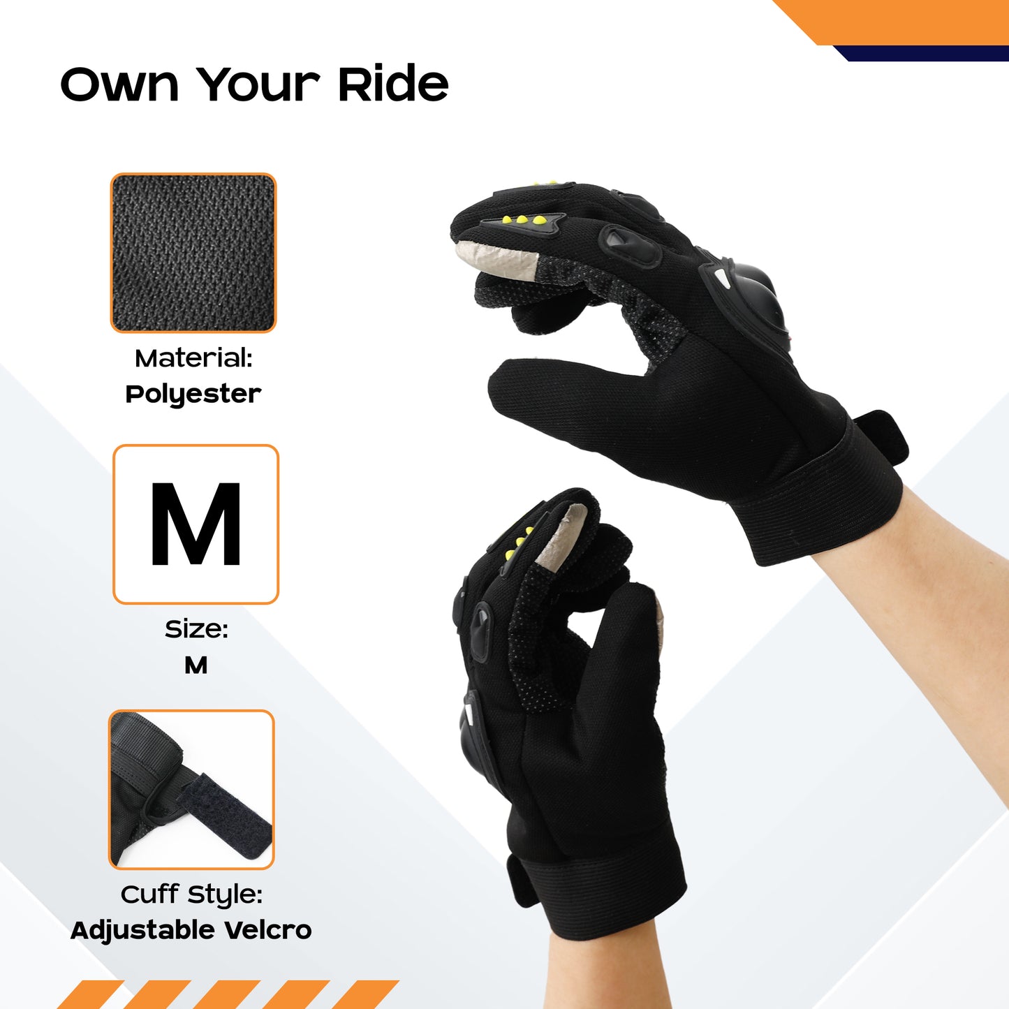 Carbinic bike gloves - commuting with style