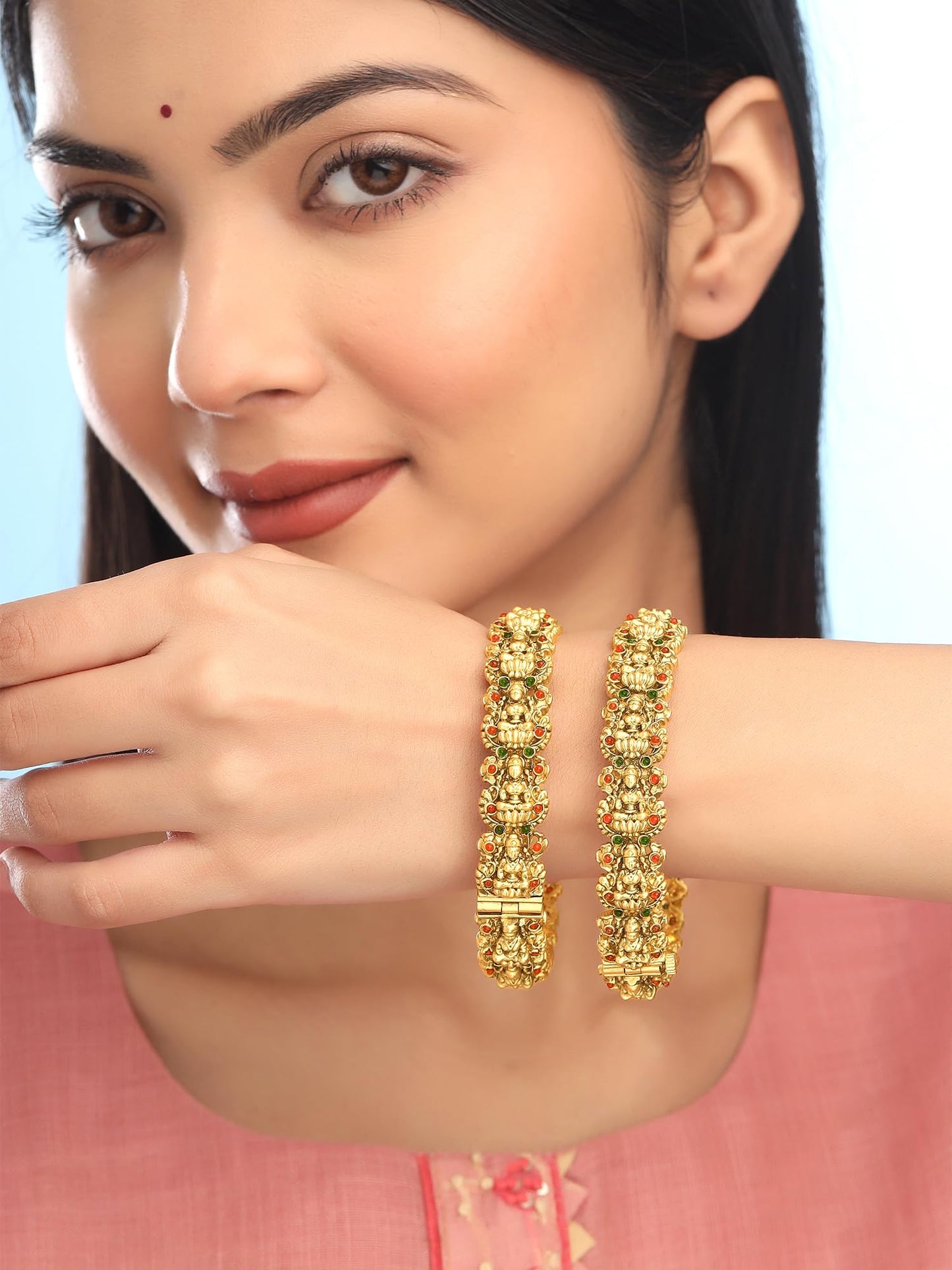 Yellow Chimes brass bangles - versatile for casual wear