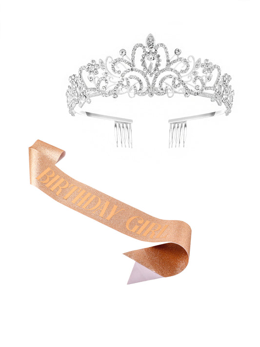 Yellow Chimes elegant crown - Statement piece for women