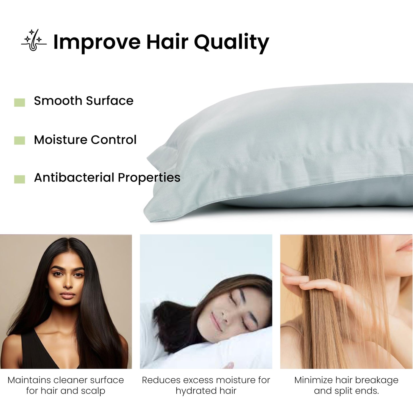 Mush bamboo pillow cover - Eco-friendly sleeping solution