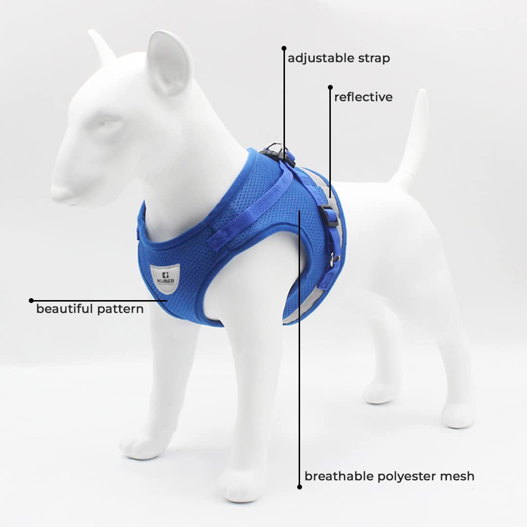 Kuber Industries reflective dog harness - safe night walks