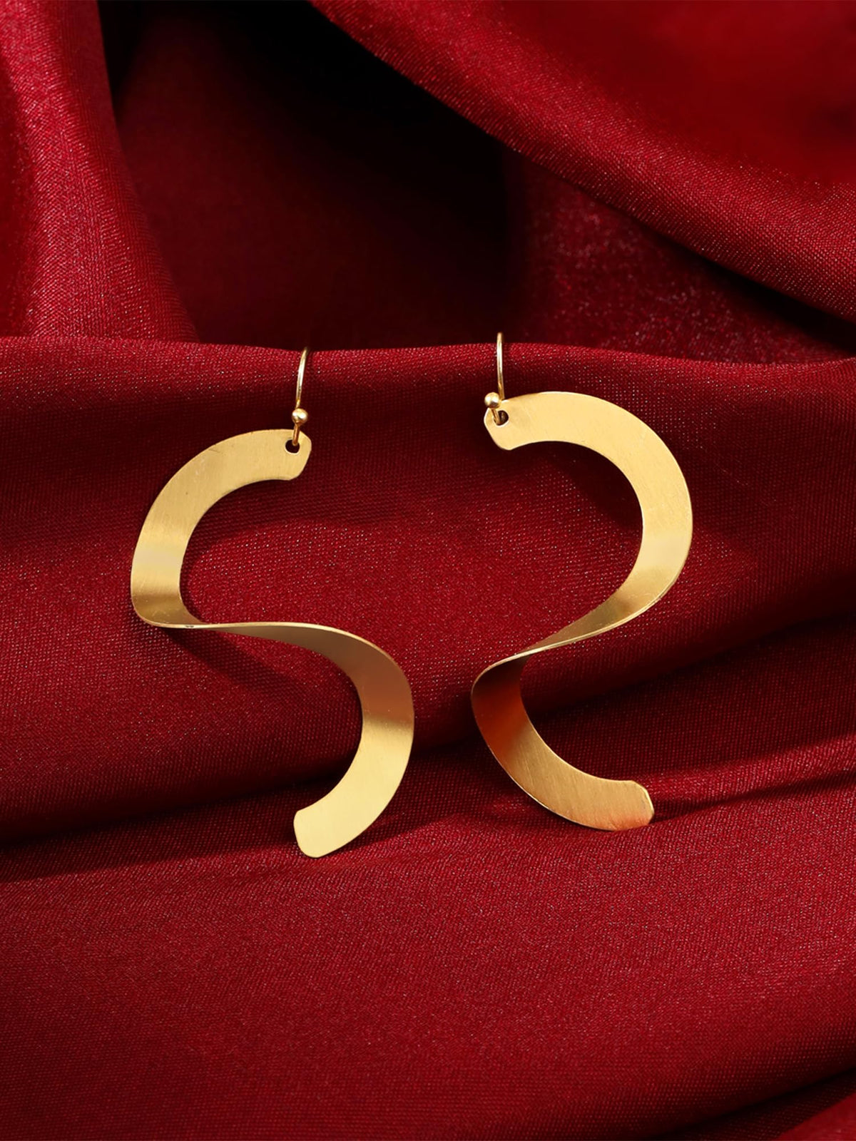 Yellow Chimes Fashion Earrings - Stylish addition to office wear