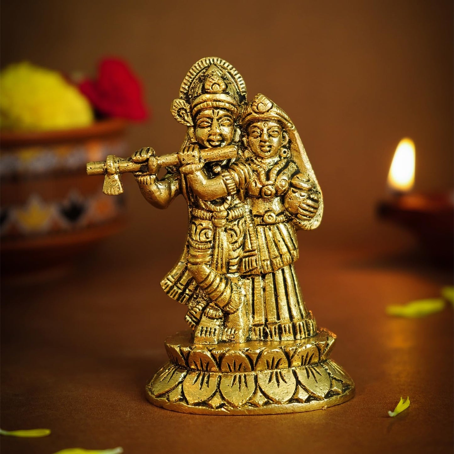 Ekhasa Brass Murti - Spiritual Decor
