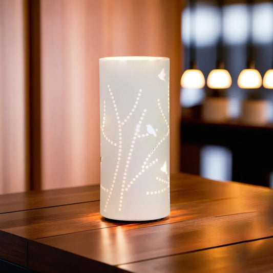 Ekhasa Birds White Table Lamp - modern decor piece