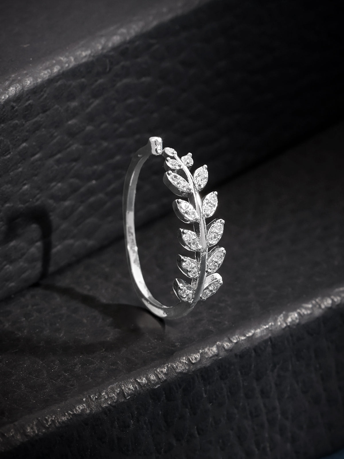 Yellow Chimes crystals ring - elegant gift for her