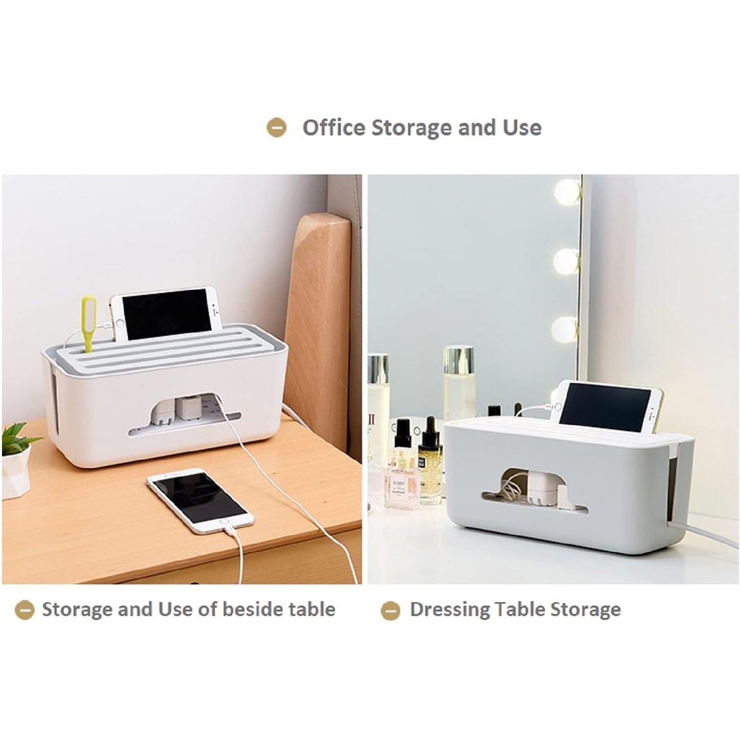 Kuber International Cord Organizer - Entertainment center