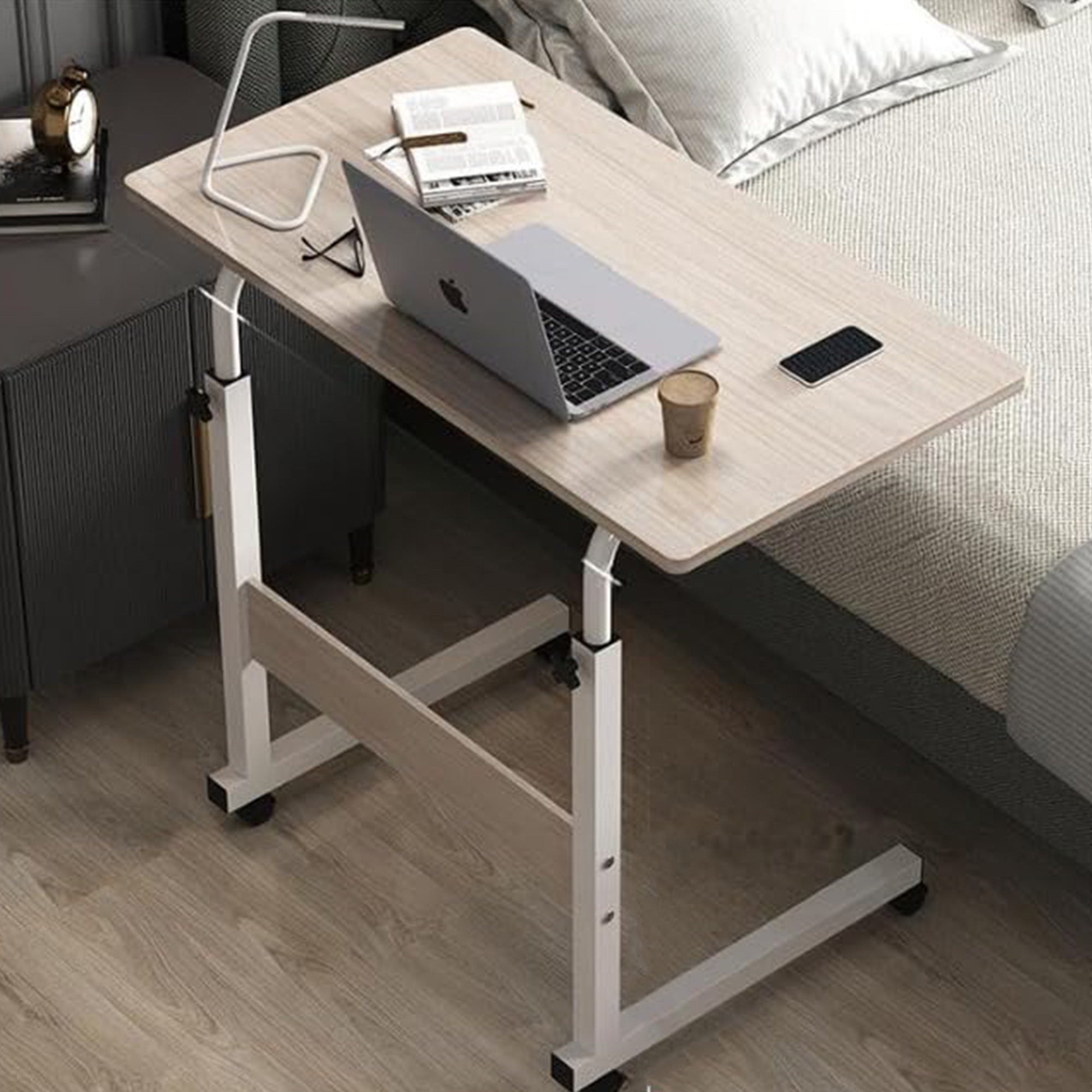 SAVYA HOME Manual Height Adjustable Study Table For Students| Office T ...