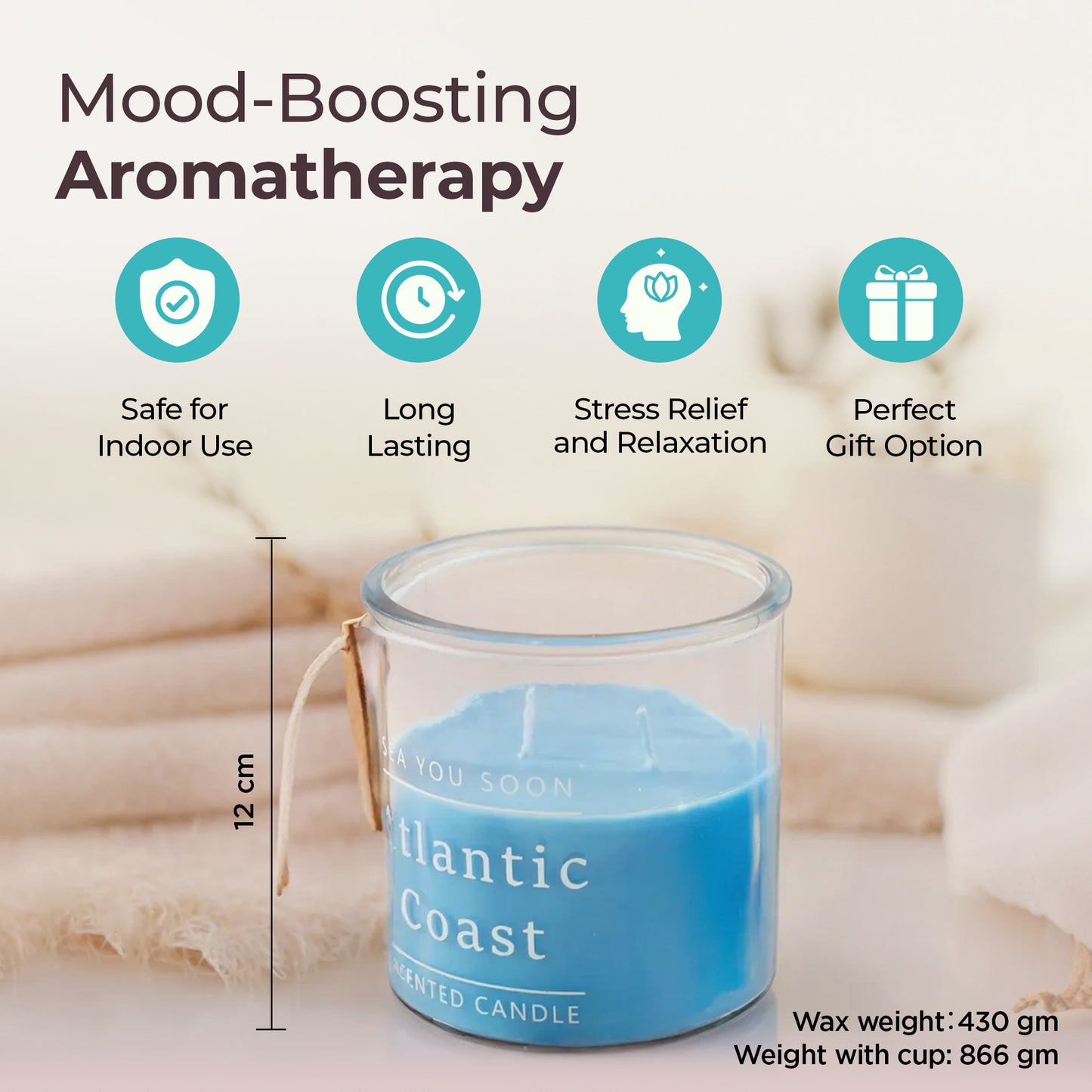 The Better Home Scented Jar Candle - Elegant home accessory