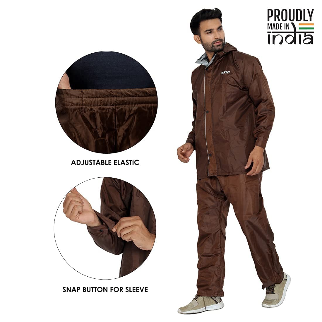 Clownfish raincoat - Men waterproof outdoor use