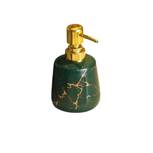The Better Home 260ml Soap Dispenser Bottle - Green | Elegant and Functional Liquid Pump for Kitchen, Wash-Basin, and Bathroom