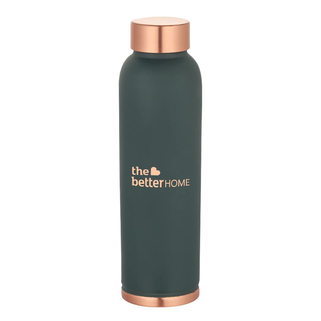 Copper Water Bottle 1 Litre | 100% Pure Copper Bottle | BPA Free Water Bottle with Anti Oxidant Properties of Copper Pack Of 1