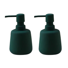 The Better Home 260ml Soap Dispenser Bottle - Green (Set of 2)  | Elegant and Functional Liquid Pump for Kitchen, Wash-Basin, and Bathroom