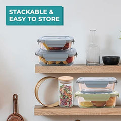 The Better Home Tall Jars 1000ml (Pack of 6) | Food Jars & Containers|Food Storage For Kitchen & SAVYA HOME 3mm HA Saucepan with Lid(16cm)-1.0 ltr |Pack and Store Combo (2 Containers + Saucepan)