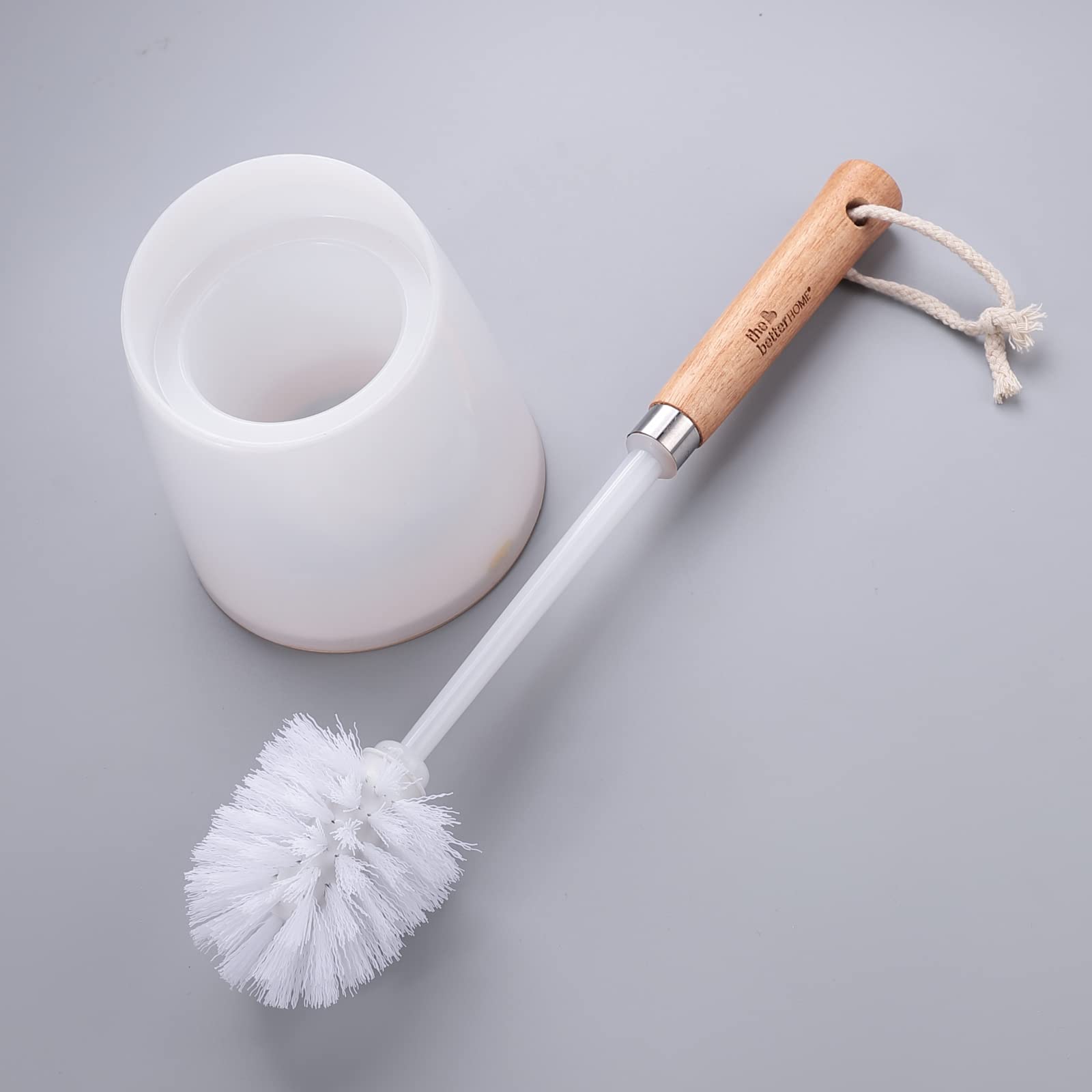 White Fresh And Clean Toilet Brush