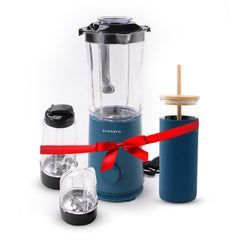 The Better Home Fumato's Kitchen and Appliance Combo|Nutri blender with Glass Tumbler With Sleeve |Food Grade Material| Ultimate Utility Combo for Home| Dark Blue