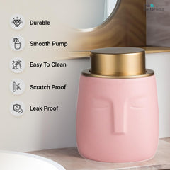 The Better Home Ceramic Soap Dispenser 350ML (2Pcs) Soap Dispenser for Bathroom | Soap Dispenser Set | Soap Dispenser for Kitchen | Hand Soap Dispenser | Soap Dispenser for Wash Basin