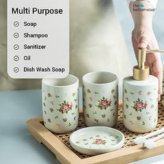 The Better Home 4Pcs Bathroomware Set White (Set of 2) ZX055WT