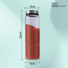 The Better Home Glass Salt and Pepper Shaker | Clear and Transparent Glass | Salt and Pepper Dispenser Sprinkler Bottle (Set of 20)