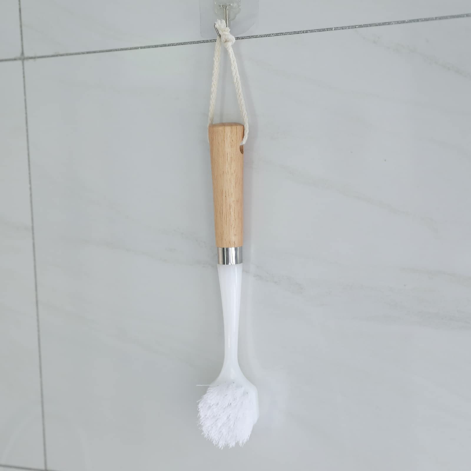 Kitchen Cleaning Brush with Long Handle | Cleaning Brush for Pots, Pans, Stove and Utensils | Multipupose Brush for Kitchen & Bathroom