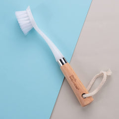 Kitchen Cleaning Brush with Long Handle | Cleaning Brush for Pots, Pans, Stove and Utensils | Multipupose Brush for Kitchen & Bathroom
