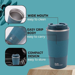 The Better Home Fumato's Kitchen and Appliance Combo|Hand Blender with Insulated Coffee Mug |Food Grade Material| Ultimate Utility Combo for Home| Blue