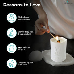 The Better Home 30 Hrs Scented Candles for Home Bedroom Decor Candles (2Pcs) Gift Set | Aroma Candles for Home | Wedding Gifts for Marriage Couple Valentine Gift for Girlfriend (Mountains and Water)
