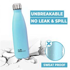 Insulated Water Bottle 1 Litre - Blue