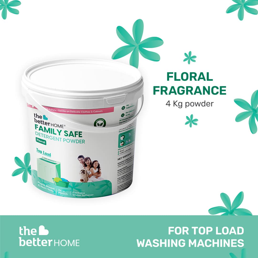 Natural Detergent Powder for Top Load Washing Machine (4kg)
