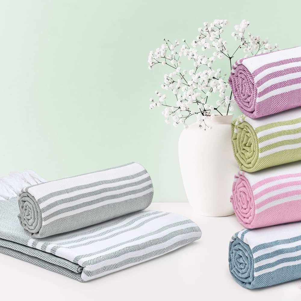 Soft Bath Towel - Anti-Odour, High Absorbency | Quick Dry | 150cm x 75cm | Grey | Lightweight Cotton