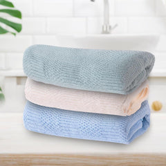 Microfiber Bath Towel for Bath | Soft, Lightweight, Absorbent and Quick Drying Bath Towel for Men & Women | 140cm X 70cm (Pack of 4, Pink+Beige) (Pack of 3, Beige+Green+Blue)