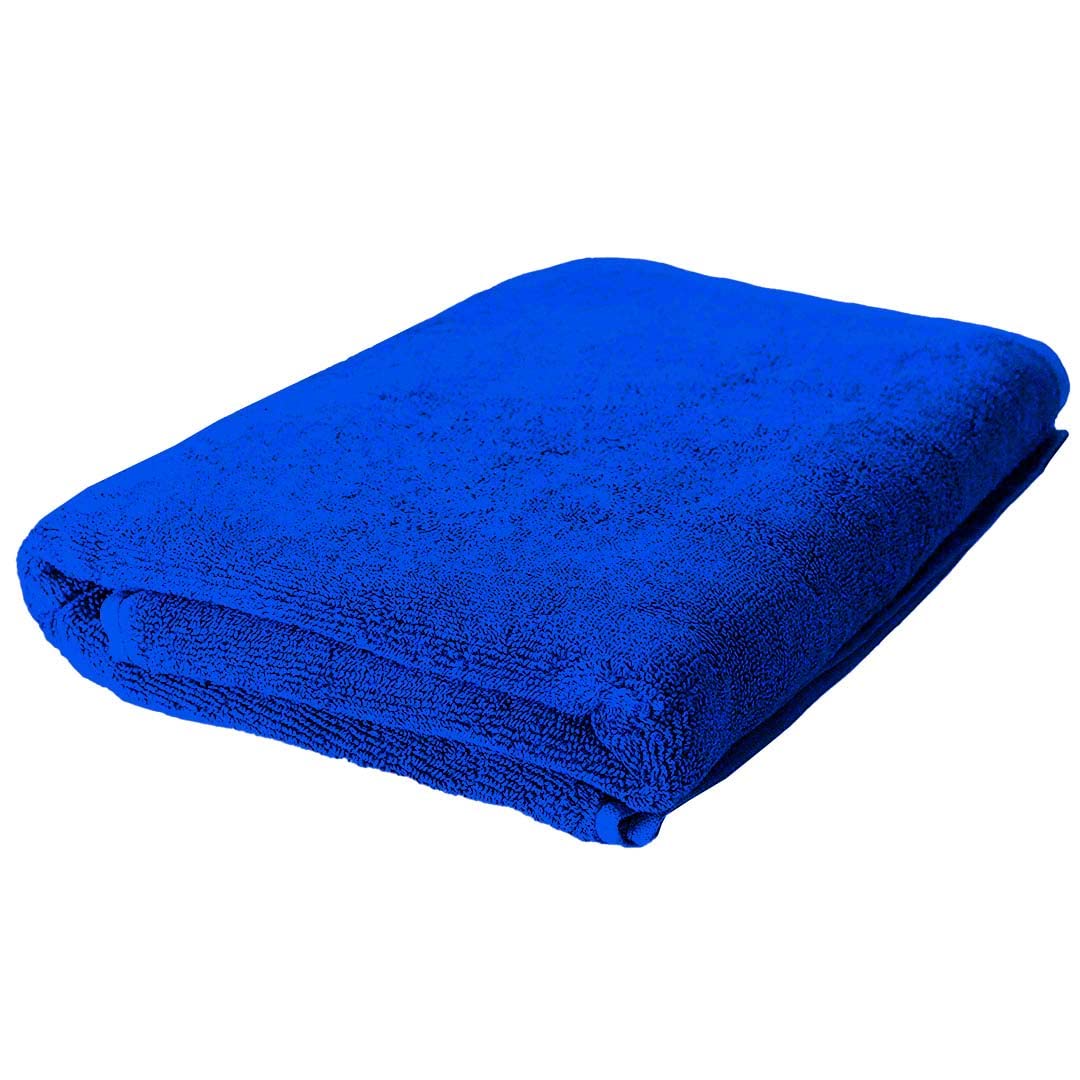 Bamboo Bath Towel for Men & Women | 450GSM Bamboo Towel | Ultra Soft, Hyper Absorbent & Anti Odour Bathing Towel | 27x54 inches (Pack of 1, Royal Blue)