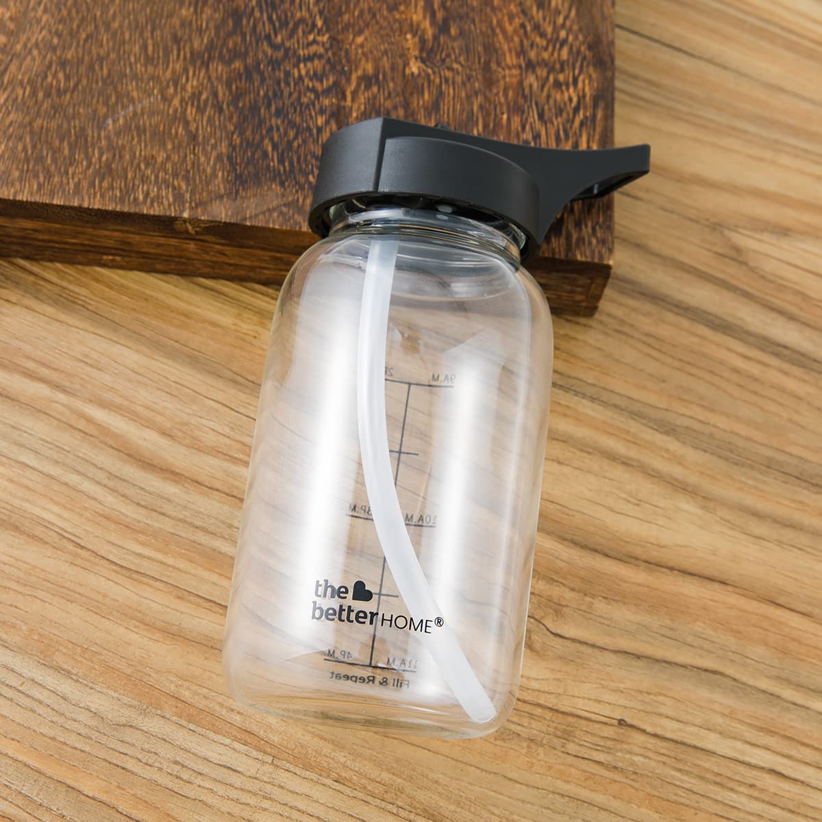 Pack of 3: Borosilicate Glass Lunch Box & Water Bottle Set | Airtight, Leakproof | 410ml, 680ml, 650ml