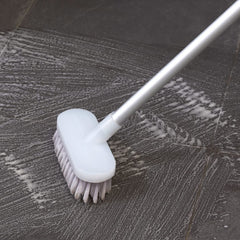 Floor and Bathroom Cleaning Brush | Floor Sweeper Brush with Flexible Mop Head | Easy to Use Floor and Tile Cleaner Brush | Floor Broom for Easy Cleaning